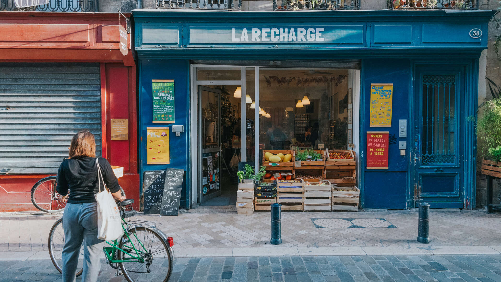 Magasin vrac à Bordeaux La recharge - Nicolas Duffaure